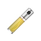 Edelstahlöl Sprühflasche Barbecue Wateressig Sprühgerät (Silber)
