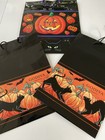 BLACK Halloween Party Gift Bags with CATS - Lot of 3 - 2 are from GODIVA