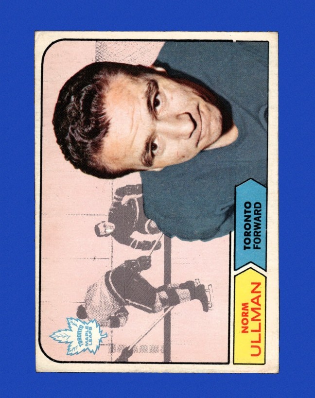 1968-69 O-Pee-Chee Set-Break #131 Norm Ullman VG-VGEX (crease) *GMCARDS*
