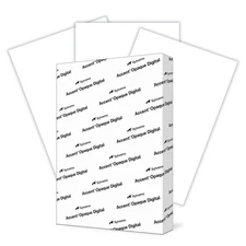 Accent Opaque White Printer Paper, 13” x 19” 32lb Bond/80lb, 300 Sheets (1 Ream)