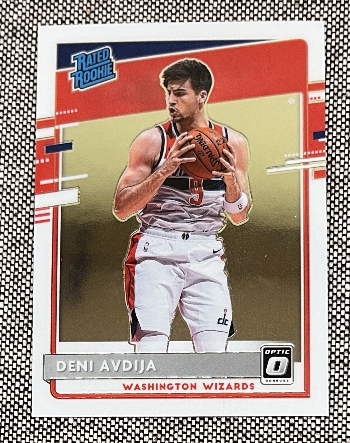 2020-21 Panini Donruss Optic Rated Rookie Deni Avdija #159