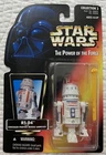 Action Figure Kenner Red Card Star Wars Power of the Force R5-D4 Droid New