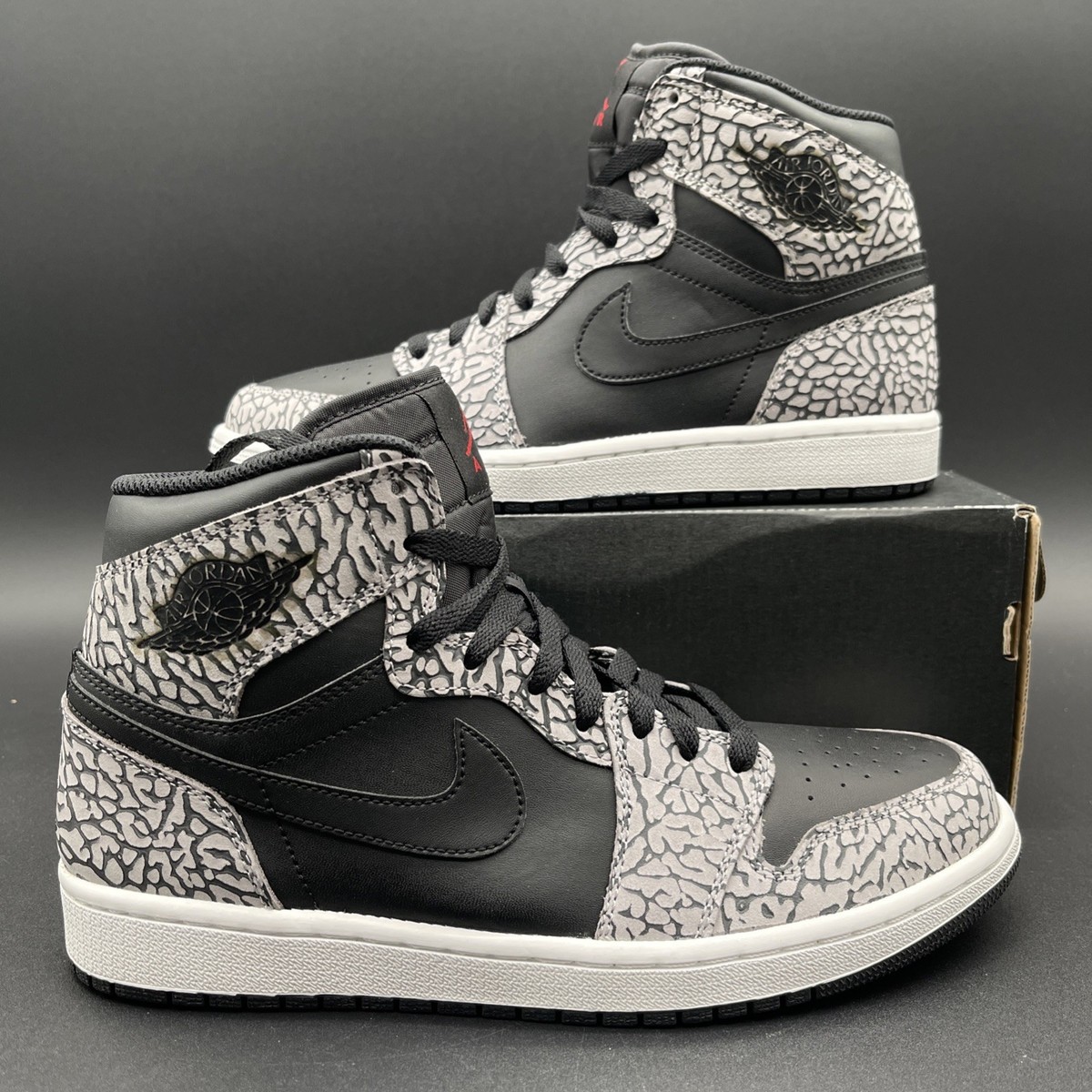 Size 8.5 - Jordan 1s Supreme “Un-supreme” Off White Black