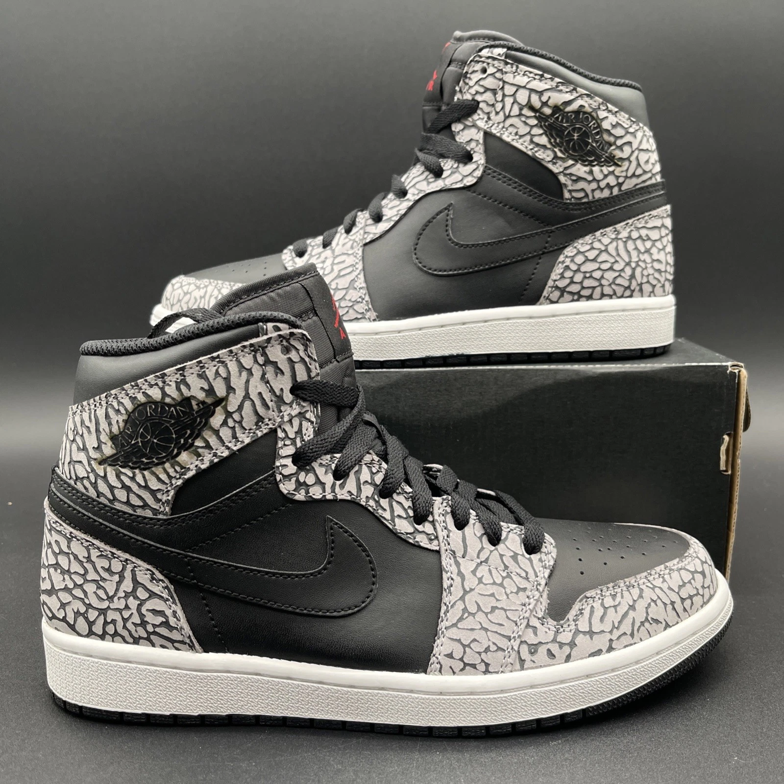 Taille 9   2016 Homme Jordan 1 Retro High Og Un Supreme Ds 839115 013 Rare