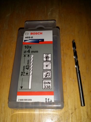 Bosch Reisser Metall HSS-G Ground Jobber Twist Bohrer Bit Stahl Eisen deutsch metrisch - Bild 1 von 14