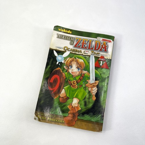The Legend of Zelda Ocarina of The Time Manga Libro Cómic Parte 1 Vizkids - Imagen 2 de 11