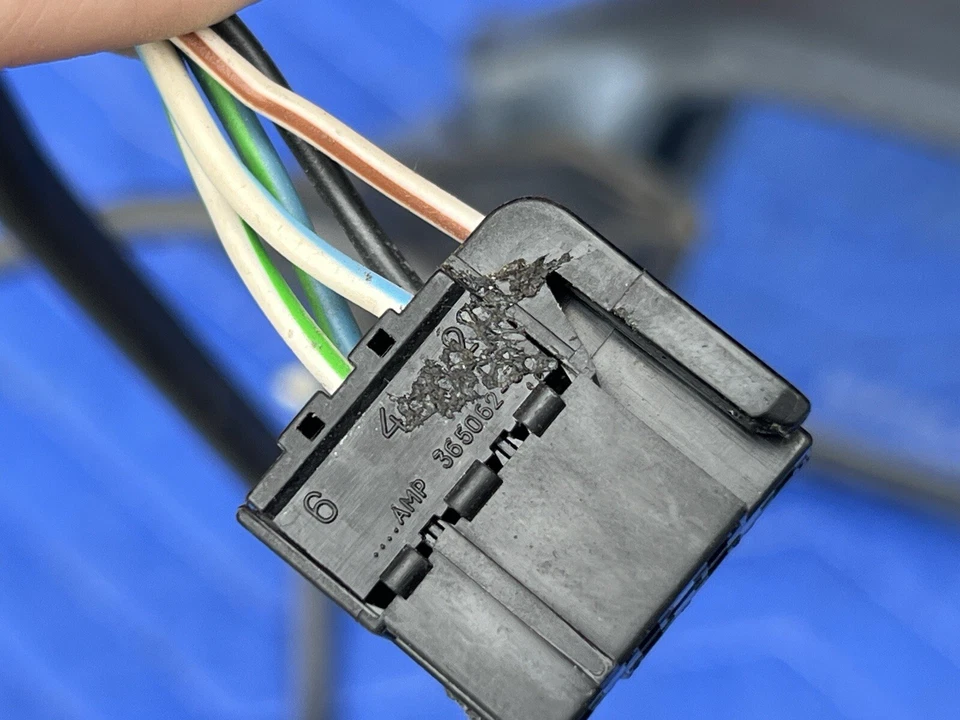 Espejo retrovisor eléctrico térmico derecho Volvo 240 244 245 1992-1993 pasajero OEM #3628E Foto 4 de 4