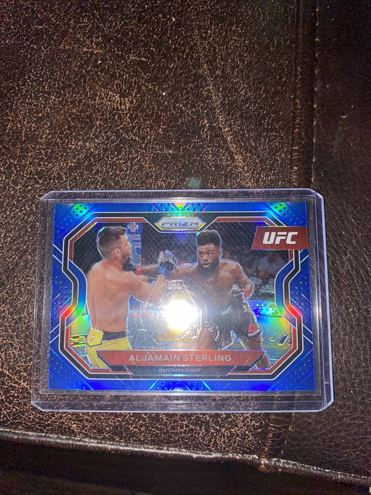 Aljamain Sterling Blue Prizm /199 - 2021 Panini Prizm UFC Debut #152 CARD