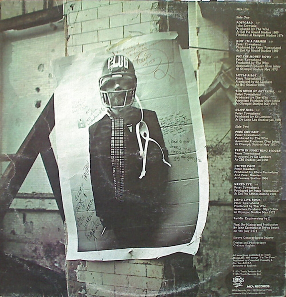 メ*5様 【美品】THE WHO ODDS & SODS メ*5様 【美品】THE WHO ODDS & SODS