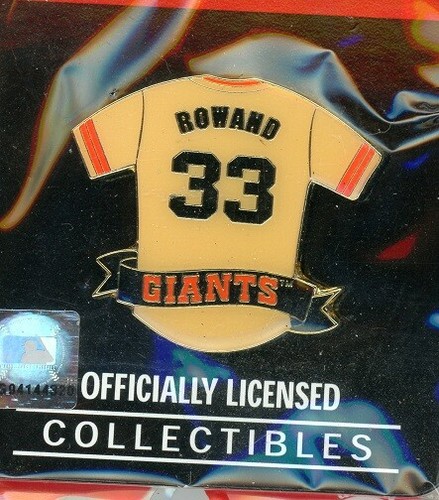 SF Giants Player Jersey Pin Choice 28 Pins Various Years All-Star Mays Posey - Picture 2 of 31