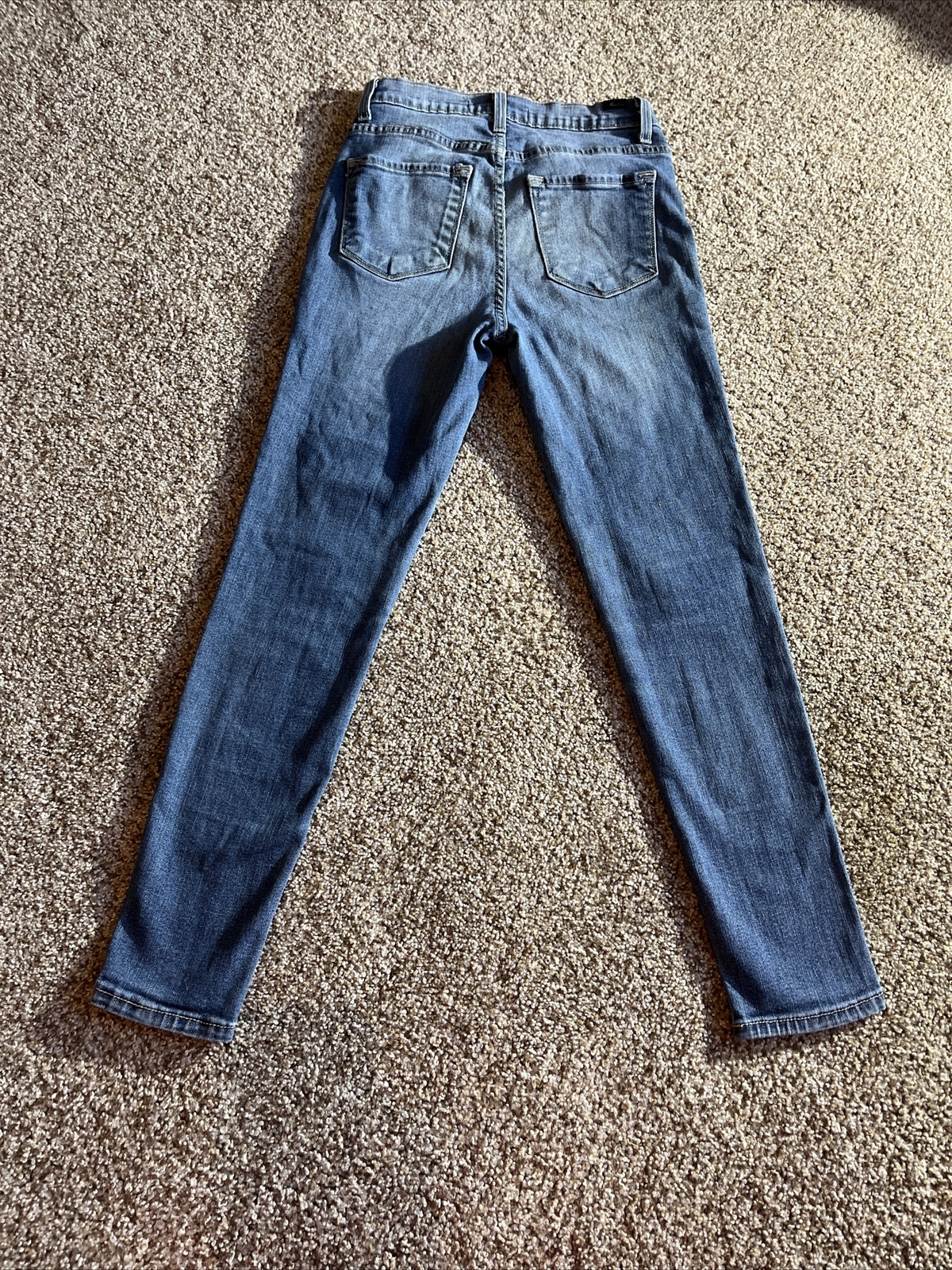 Kancan Distressed Skinny Jeans Estilo Sz 25 Cotton Blend Stretch Denim Waist 24 - View 13
