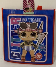 New LOL Surprise #SquadGoals kids reusable tote Shopping bag Miss Punk A32