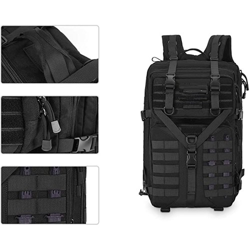 Taktischer Herrenrucksack, Militärgürtel und Tasche P-3 - Bild 10 von 12