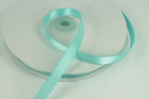 3/8" PICOT Feathered DOUBLE FACE SATIN Ribbon 100% POLYESTER 50 Yards - Picture 30 of 39