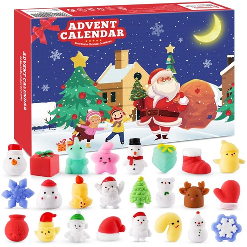 EFISDAY Mochi Advent Calendar 2022 Christmas Countdown Calendar Squishy Toys