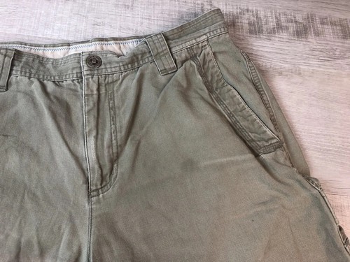 Columbia Sportswear Omni Shield Shorts Olive Grunge Distressed Cargo Mens 34 - Picture 8 of 22