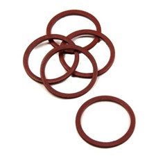 Fibre Washer for 3/4" BSP Tap Connectors, Washer is 23.88mm Diameter (Pack of 5)