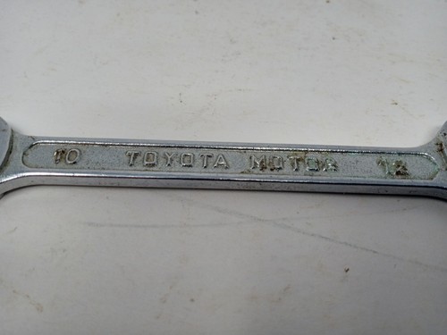Toyota Motor Open End Wrench 10mm and 12mm - Picture 7 of 8