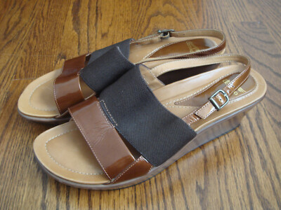 DANSKO MULTI BROWN DOUBLE STRAPS OPEN TOES