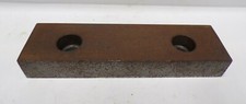 STEEL VISE FIXED JAW , 8-1/2" x 2-1/4" x 1-1/8" , 4" HOLE SPACING 