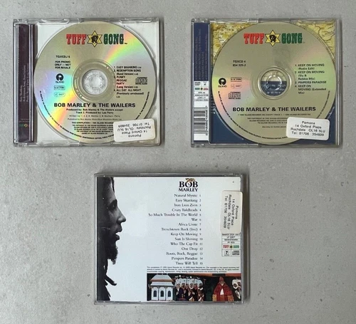 BOB MARLEY RECORD LABEL PRESS PHOTO - 10 x 8 (& bonus CDs) - 画像3/3