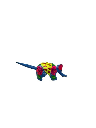 Mini Alebrije Armadillo. Wood. Colorful