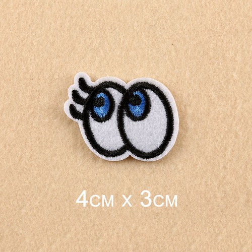 Balloon Kiss Heart Embroidered Sew On Iron On Patch Badge Fabric Applique Craft - Picture 19 of 51