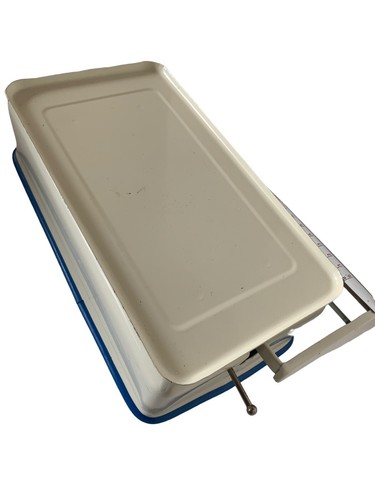 EXAKTA Tara Alemán 22 LB 10 KG Escala Peso Deslizante 1990 Cuerpo de Metal Esmaltado - Imagen 5 de 6