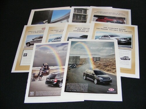 KIA magazine clippings print ads for Automobiles - Foto 1 di 6