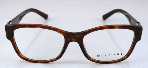 BULGARI BV4074B WOMENS EYEGLASSES BROWN HAVANA FRAME NEW RARE LAST ONE - Picture 3 of 9