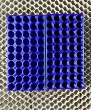 2 Pack 223 / 5.56 Reloading Block Holds 100 Rounds Total Made In the USA Blue