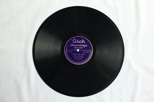 Meade Lux Lewis Blues Boogie Woogie Piano Asch Records 3X 78rpm Album - Picture 10 of 13