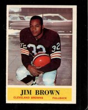 1964 PHILADELPHIA #30 JIM BROWN EX BROWNS HOF *X83833
