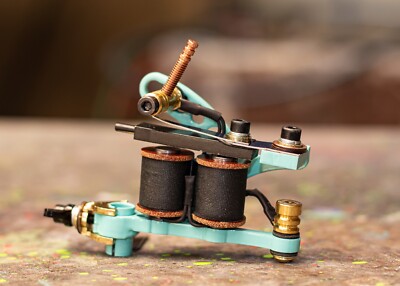 Handmade tattoo machine color packer mag 5-25, Running 95-100 Hz