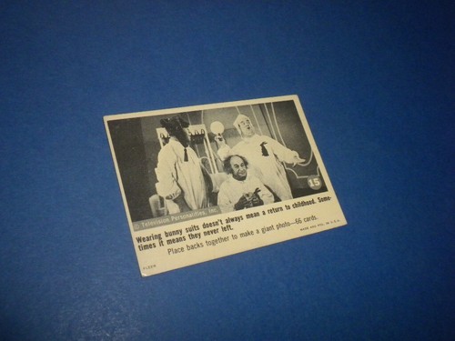 THE THREE STOOGES trading card #15 Fleer 1966 black and white U.S.A. - Picture 3 of 5