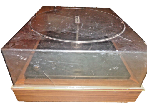 Tocadiscos vintage Lloyds 2Y16-08A (plateado/madera) Inglaterra PARA REPUESTOS - Imagen 3 de 10