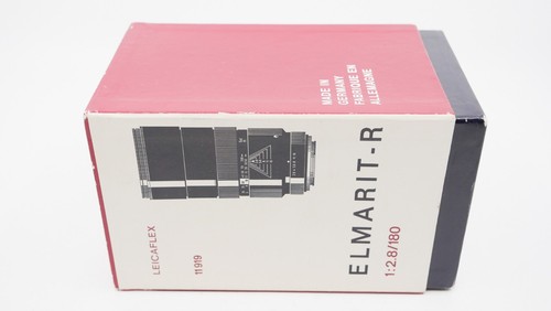 Caja original embalaje original caja sin contenido - Leica Leitz Elmarit-R 180 mm F/2,8 11919 - Imagen 2 de 5