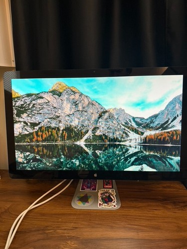 Apple A1407 27" Thunder Display LCD Widescreen Monitor - SEE PICS Blue Line