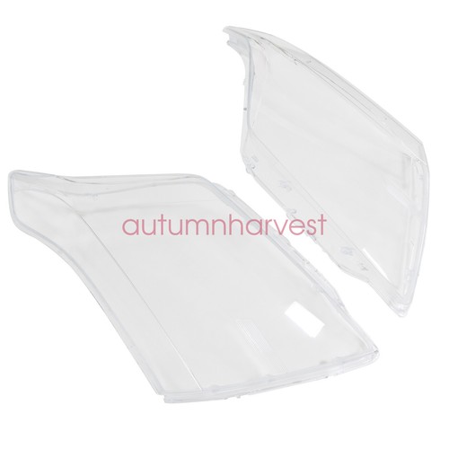 For Cadillac SRX 2010-2015 Left+Right Side Headlight Headlamp Clear Lens Cover - Foto 2 di 7