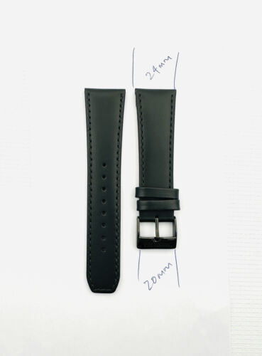 KENNETH COLE WATCH STRAP , KC50119002 , BLACK LEATHER , KENNETH COLE STRAP , - Picture 4 of 5