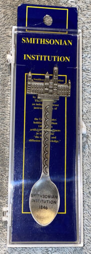 Smithsonian Löffel Souvenir The Castle 1846 Institution Fort Vintage Zinnlöffel - Bild 2 von 5