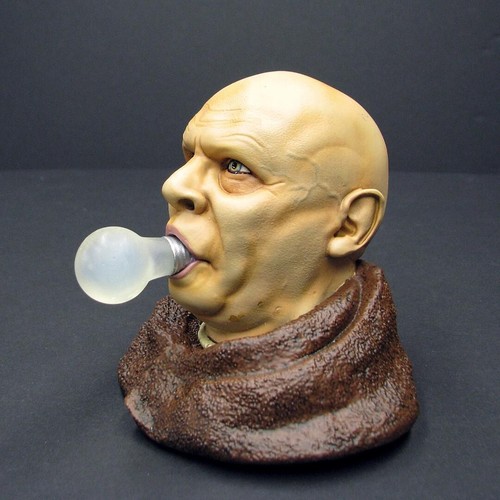 Jimmy Picapiedra "Tío Fester" Resina Modelo Kit, Busto y Bombilla DRF166 - Imagen 3 de 9