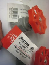 2 yes 2 ProLine 105-023 150 PSI Acetal Copolymer Stop Valve 1/2 in. NPT