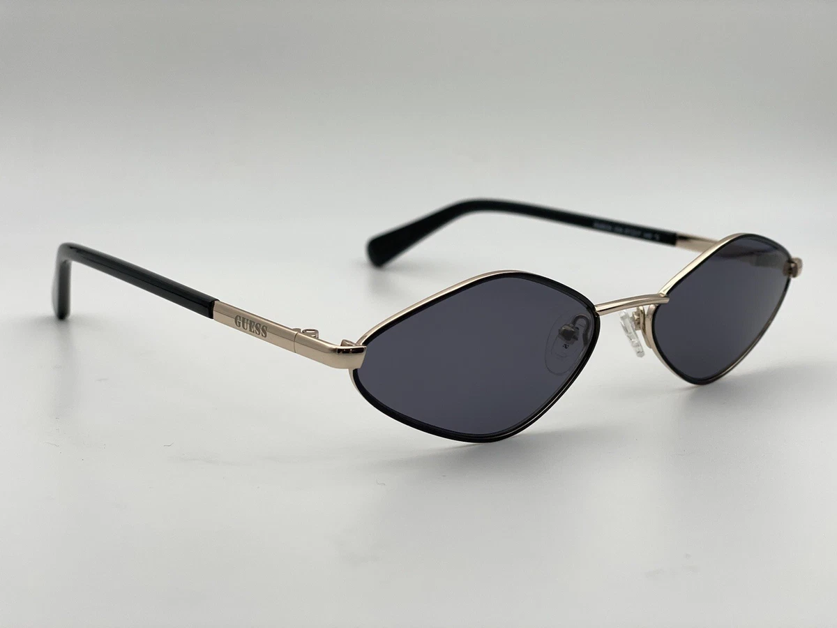New Women s Guess GU8234 Black Gold Sunglasses