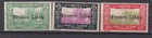 FRENCH COLONIES. NEW CALEDONIA N° 204/206......NEW *