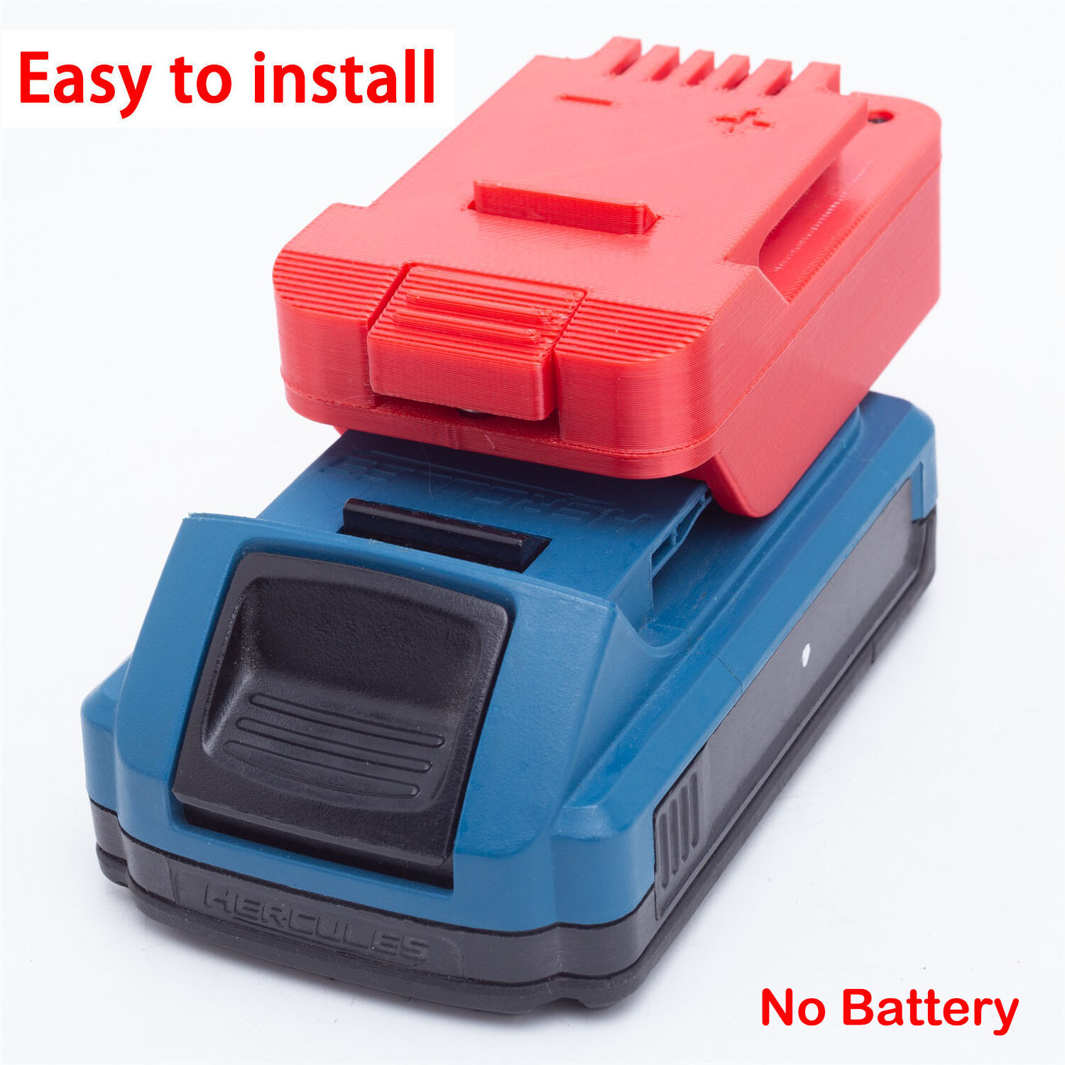 NEW Adapter For HERCULES 20V LiIon Battery Convert to For Bauer 20V