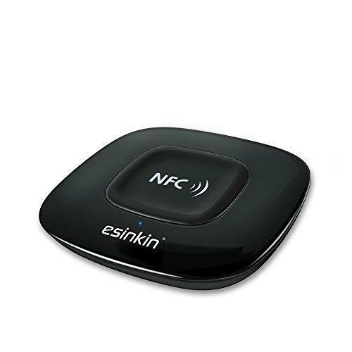 Esinkin Bluetooth Receiver Wireless Audio Adapter 4.0（NFC-Enabled） for HD