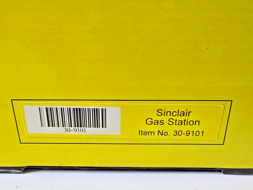 Vintage Rail king MTH O Scale Sinclair Operating Gas Station Building 30-9101 - Picture 15 of 18