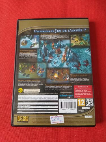 Warcraft III 3 Frozen Throne Expansion Set Add-On PC Cd-rom Mac Komplett Pal FR - Bild 2 von 2