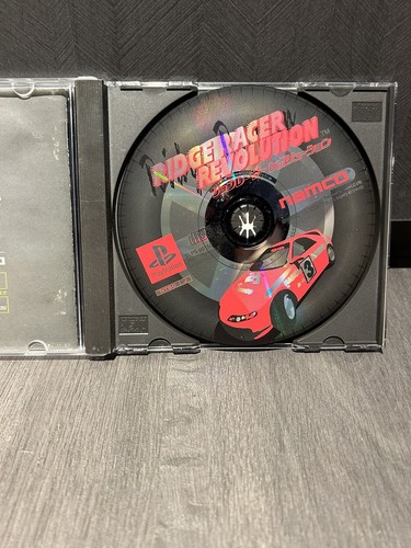 Ridge Racer Revolution PS1 Playstation 1 Japan Import Used - Picture 3 of 4